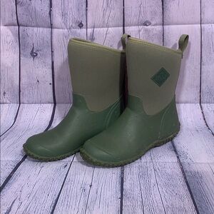 Muck Womens Muckster II Mid Boot Rifle Green Size 5 Waterproof Outdoor Casual